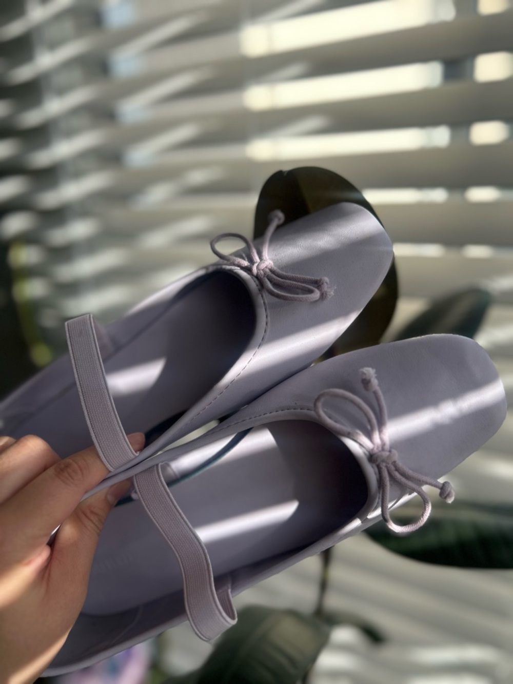 Girls' Ballet Mary Jane Shoes in Light Lavender